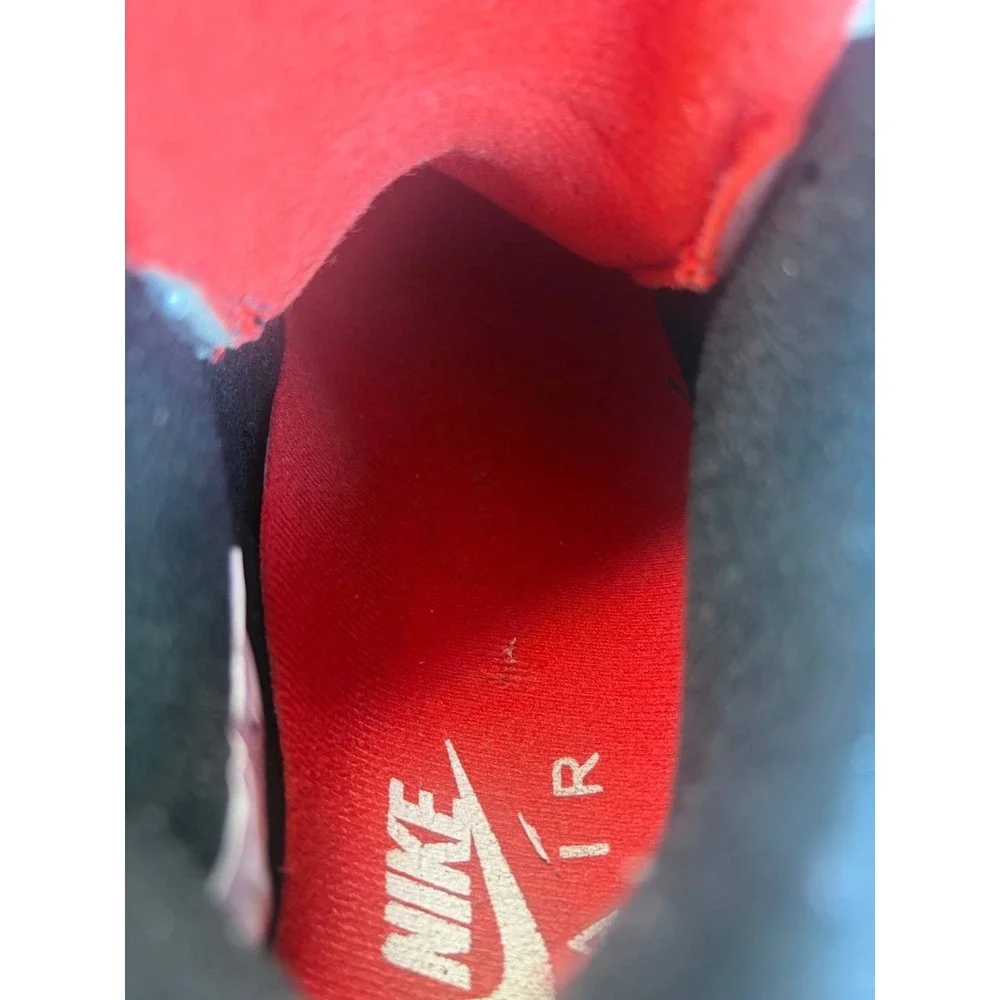 Air Jordan 4 Retro Red Thunder Black Crimson‎ 408452-016 Size 4.5Y Excellent